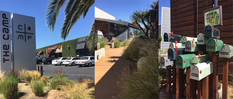 コスタメサ（Costa Mesa）のフードホール、The LABとThe Camp 